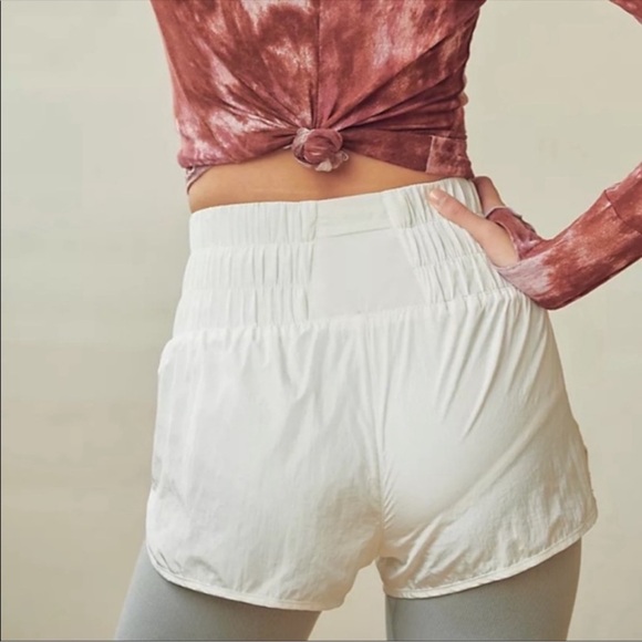 NWT Free People Movement The Way Home Shorts •Optic White •Medium - Picture 3 of 6